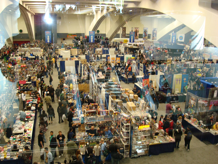 Wondercon Floor View of Wondercon floor from balcony